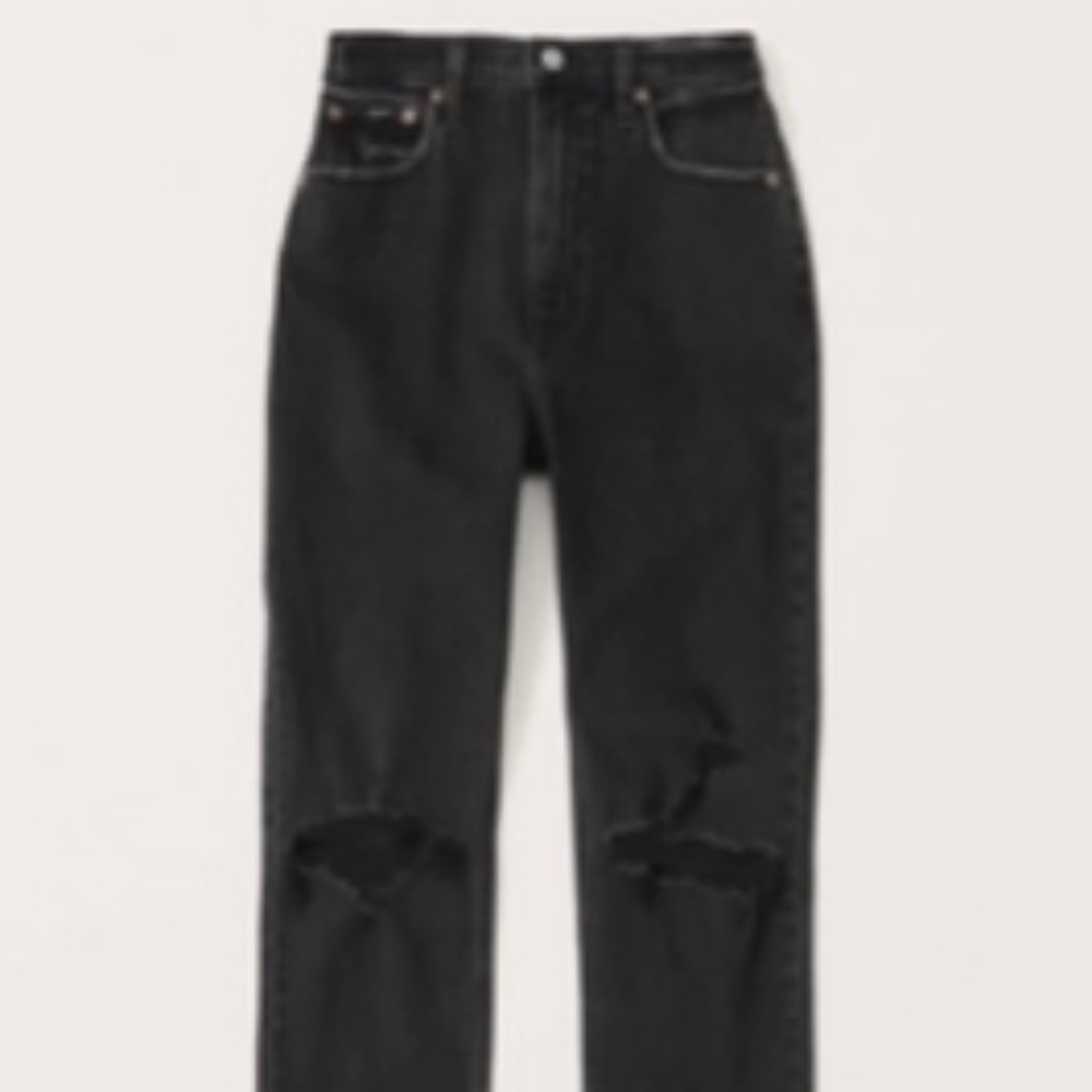 Abercrombie and Fitch Ankle Straight Jeans